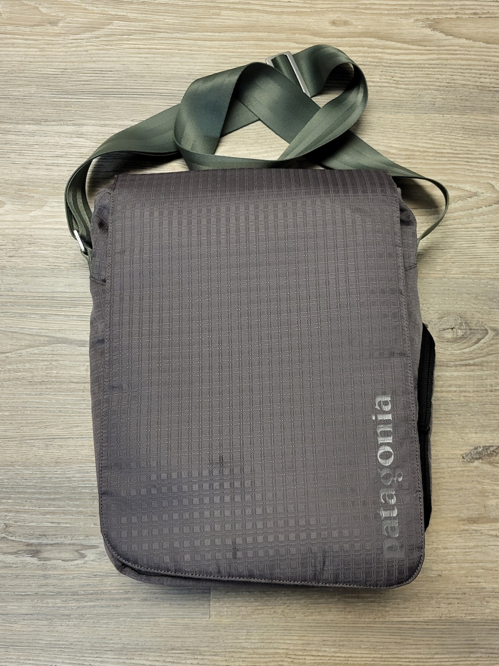 Patagonia Grey Crossbody Messenger Bag